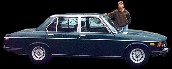 Ole Pete, standing like proud loon. This is pre-hair fallout after car rebelled against everything new.... Ole Pete...